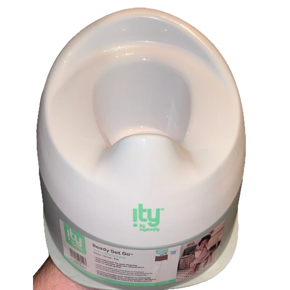 Ingenuity Ready Set Go Potty Training Toilet, 1 Pack,